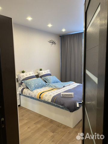 

1-к. квартира, 44 м², 2 кровати