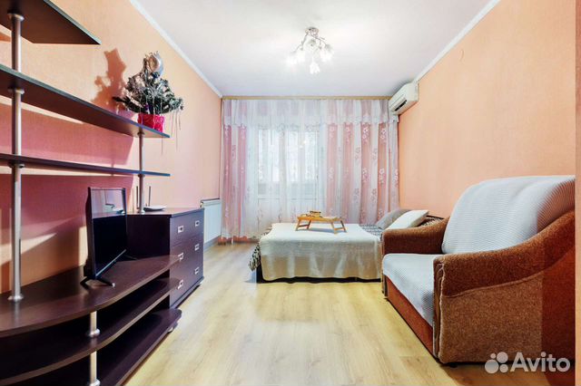 

1-к. квартира, 40 м², 2 кровати