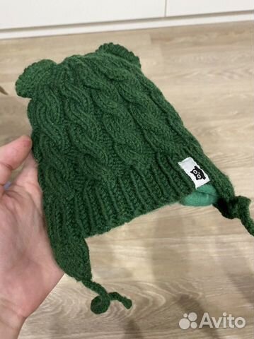 Шапочка ручной работы зимняя