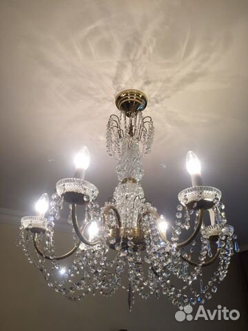 Люстра хрустальная