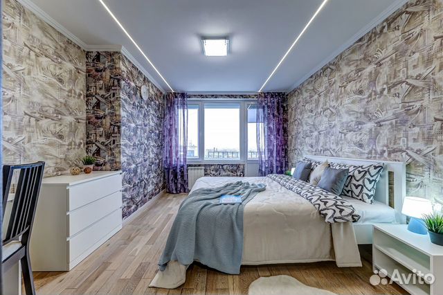 

2-к. квартира, 55 м², 2 кровати