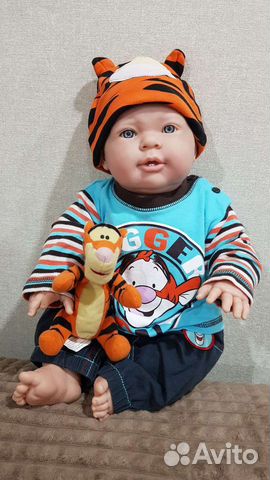 Кукла Карапуз лягушонок (Беренджер) оригинал