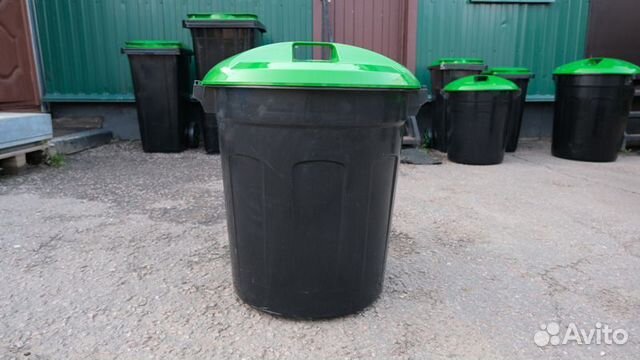 Бак 70 л. для сбора бытового мусора
