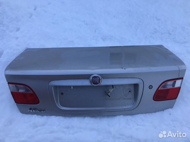 Fiat albea крышка дверь багажника