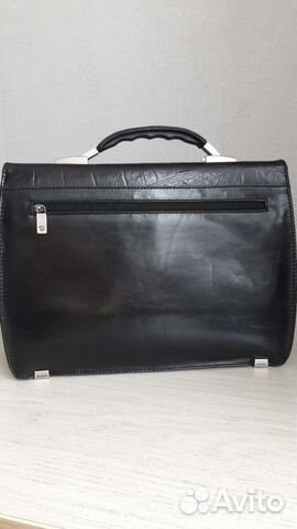 Кожаный портфель