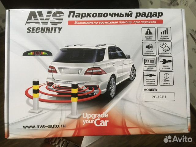 Парктроник avs ps 124u инструкция