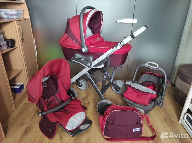 Итальянская Коляска Cam Pulsar 3в1