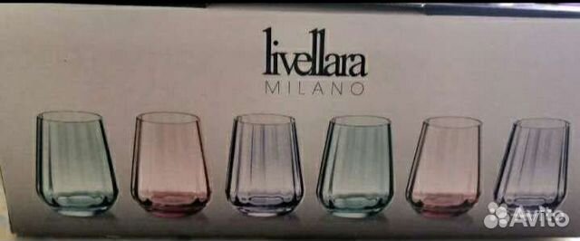 Бокалы livellara milano