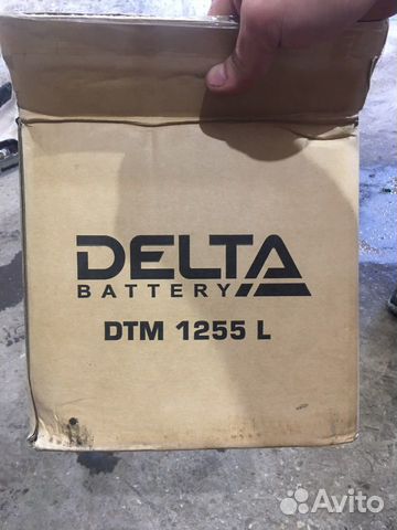 Аккумуляторная батарея для ибп Delta DTM 1255 L