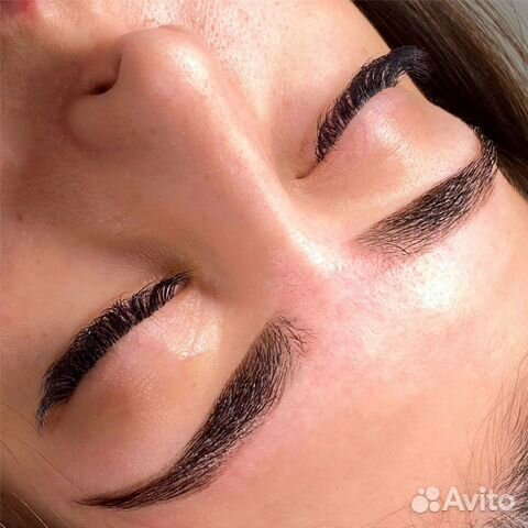 Брови Оформление бровей Полировка Ламинирование