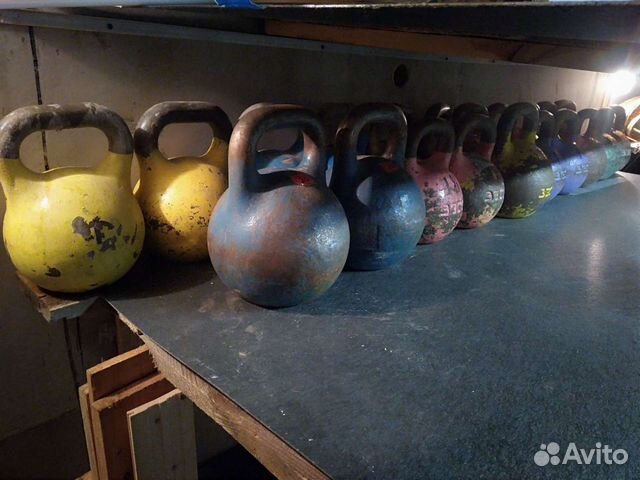 Гири соревновательные 8, 10, 12 14 16 новые 32 б.у