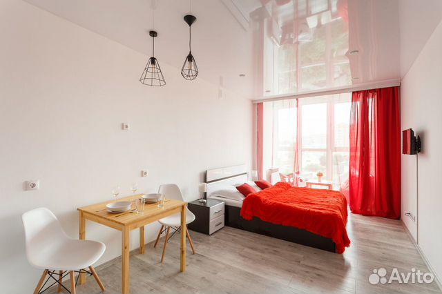 

Квартира-студия, 30 м², 1 кровать