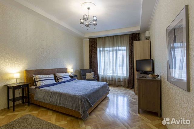 

1-к. квартира, 52 м², 2 кровати