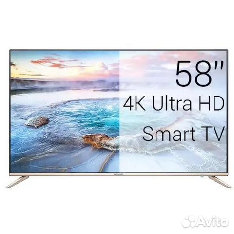 Телевизор 4k Skyworth 58”