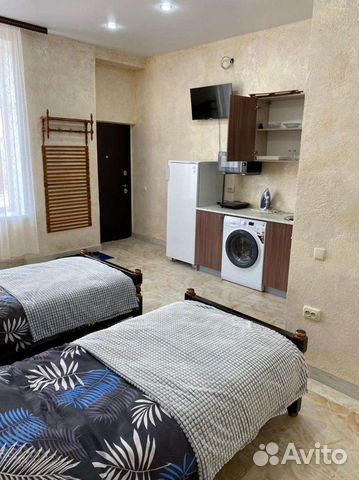 

Квартира-студия, 28 м², 3 кровати