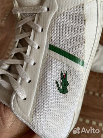 Lacoste кеды мужские 42 размер оригинал