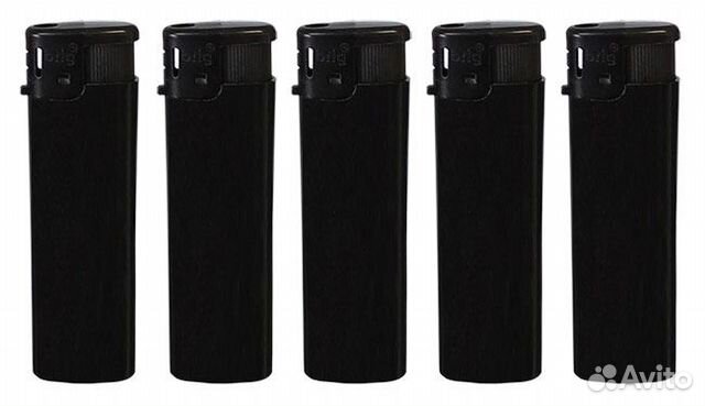Зажигалка пьезо черная black оптом