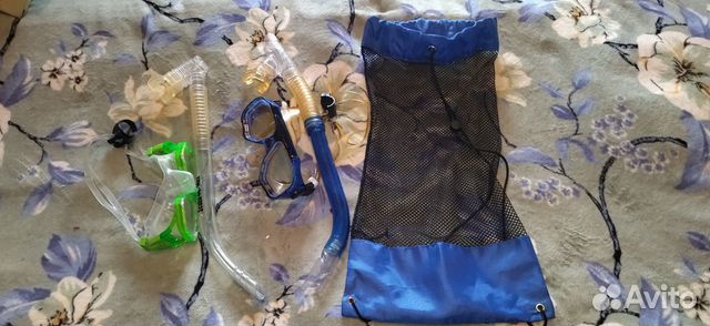 Маска и трубка набор для подводного плавания