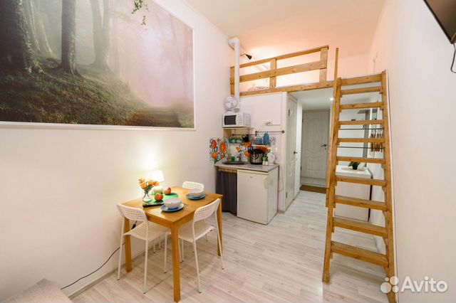 

Квартира-студия, 16 м², 2 кровати
