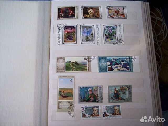 Марки коллекция, альбом в трех объявлениях 3