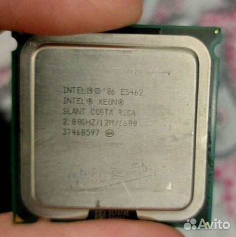 Процессор Xeon e5462 4 ядра lga775 lga 775