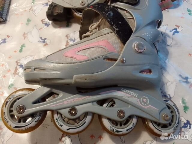 Роликовые коньки детские раздвижные