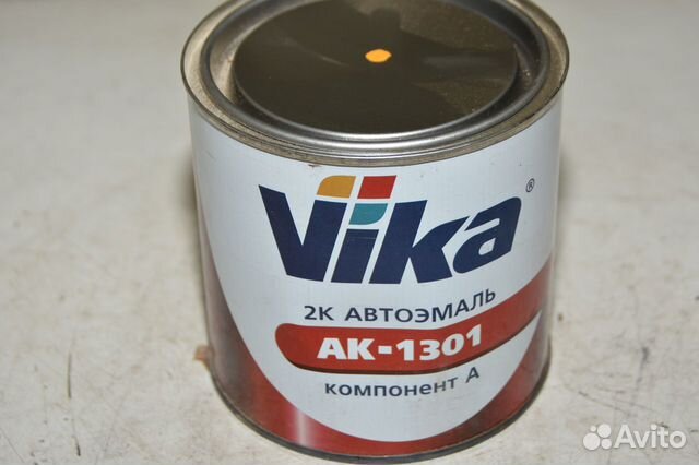Vika 2К автоэмальак-1301(цвет такси) компонентА 1л