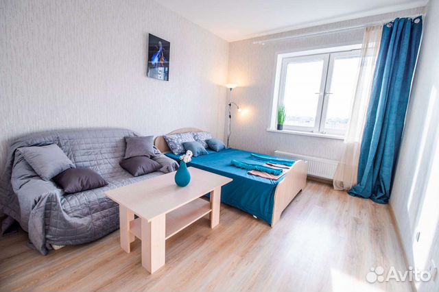 

1-к. квартира, 37 м², 2 кровати