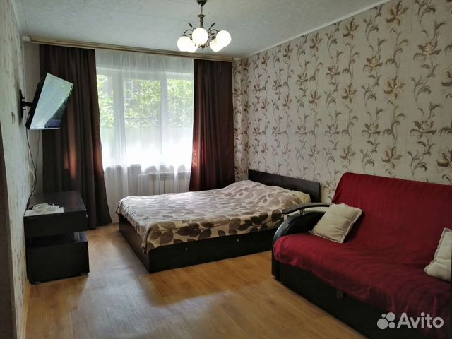 

1-к. квартира, 32 м², 2 кровати