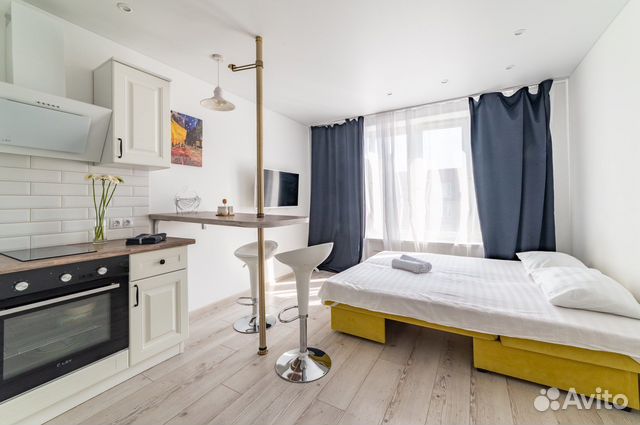 

Квартира-студия, 24 м², 1 кровать