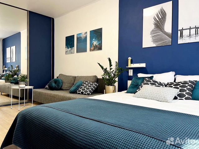 

1-к. квартира, 35 м², 2 кровати