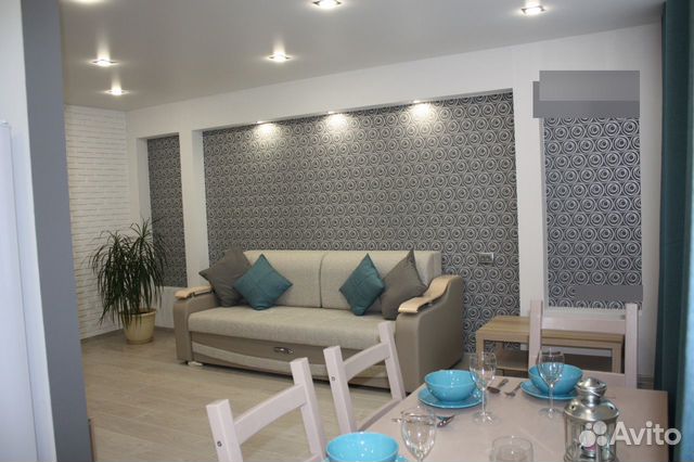 

2-к. квартира, 45 м², 2 кровати