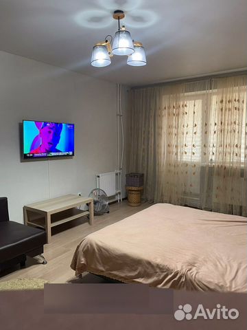 

1-к. квартира, 45,5 м², 1 кровать