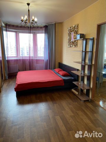 

1-к. квартира, 42 м², 2 кровати