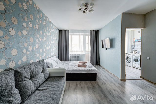 

1-к. квартира, 40 м², 2 кровати