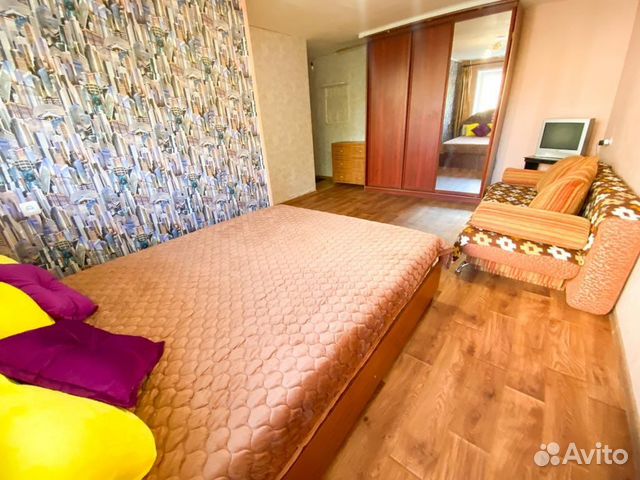 

1-к. квартира, 33 м², 2 кровати