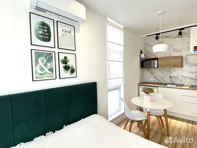 

Квартира-студия, 25 м², 1 кровать