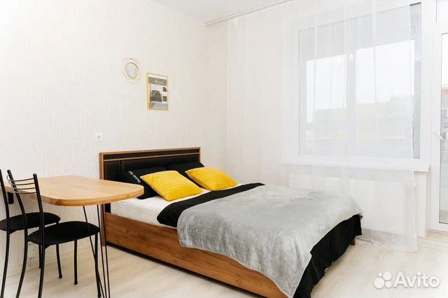 

Квартира-студия, 28 м², 1 кровать