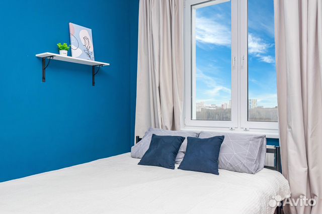 

2-к. квартира, 44 м², 2 кровати