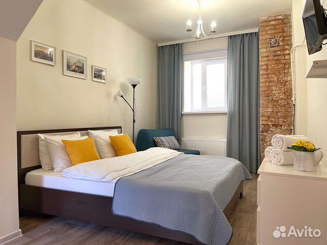 

Квартира-студия, 25 м², 2 кровати