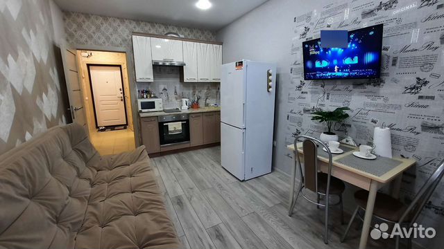 

1-к. квартира, 45 м², 3 кровати