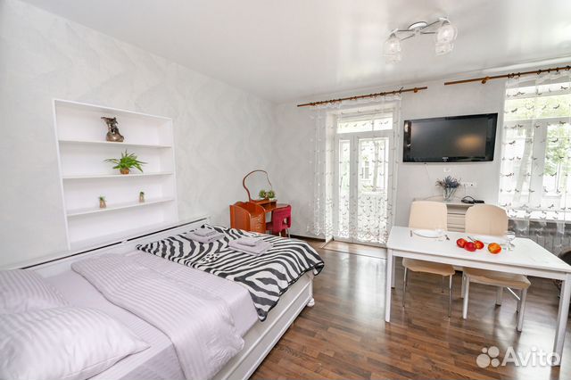 

Квартира-студия, 32 м², 2 кровати