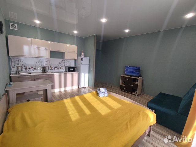 

Квартира-студия, 34 м², 2 кровати