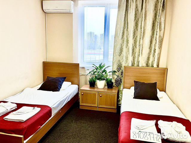 

Квартира-студия, 18 м², 2 кровати