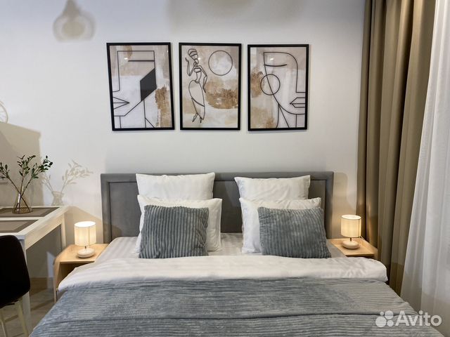 

Квартира-студия, 26 м², 2 кровати
