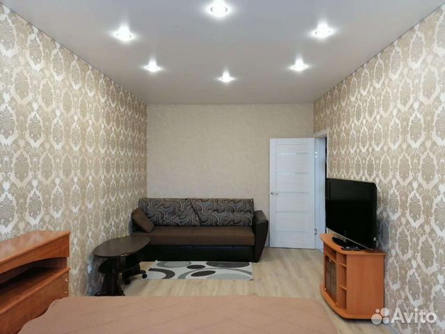 

1-к. квартира, 42 м², 3 кровати