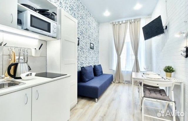

Квартира-студия, 16,6 м², 2 кровати