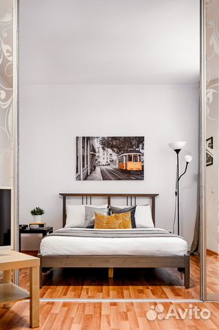 

1-к. квартира, 43 м², 2 кровати