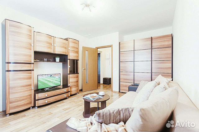 

1-к. квартира, 40 м², 2 кровати