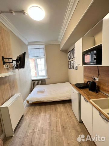 

Квартира-студия в апарт-отеле, 17 м², 1 кровать